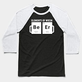 Periodically Shirt Oktoberfest Elements Of Wiesn Beer (BeEr) Baseball T-Shirt